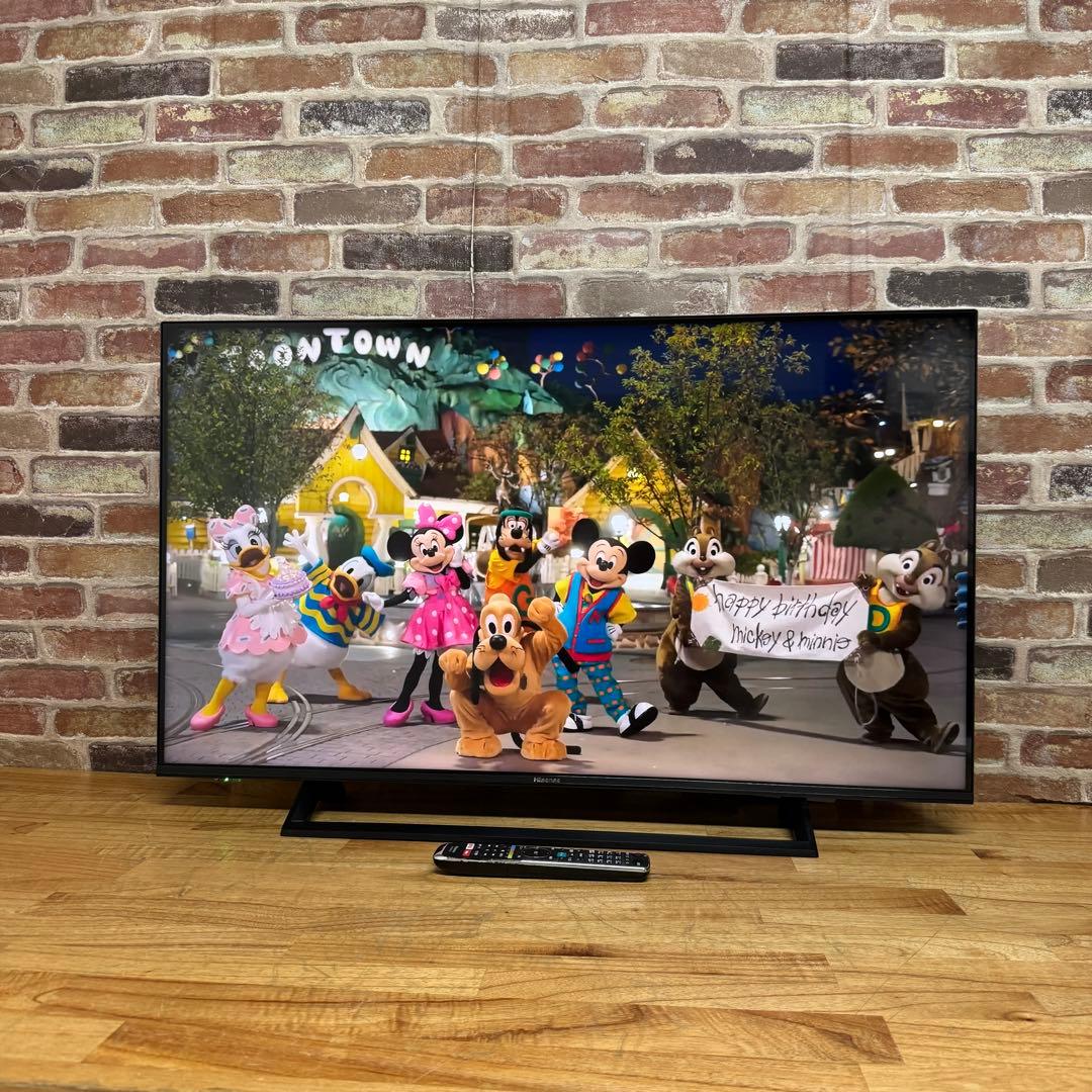 ハイセンス 43V型 4K液晶テレビ 43E6800 スマートテレビ 動画アプリ