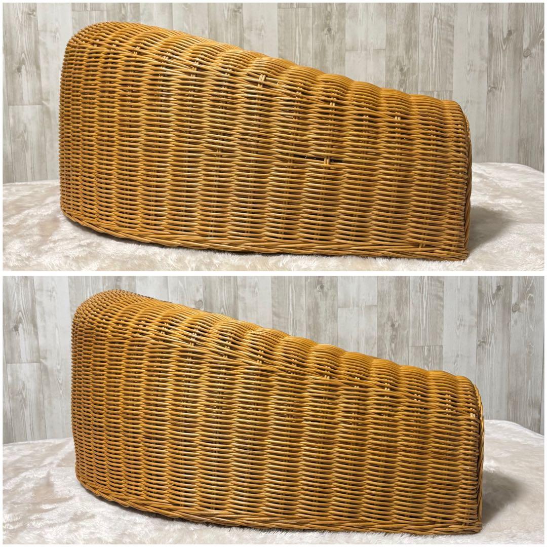 【桜屋工業】ラタン座椅子　2脚セット