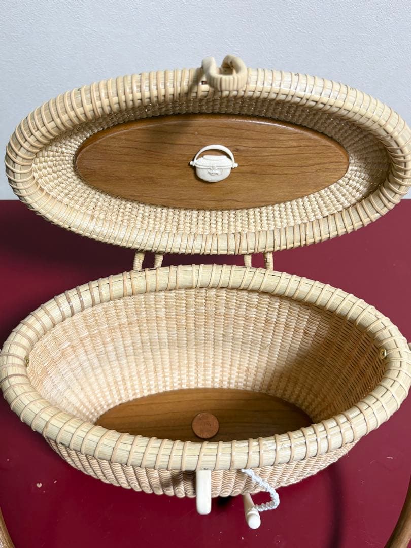 ナンタケットバスケット　8インチ　トートパース