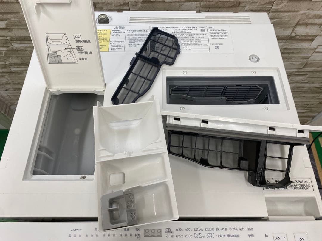 【B16】 Panasonic ドラム洗濯機　NA-VG770L 23年製