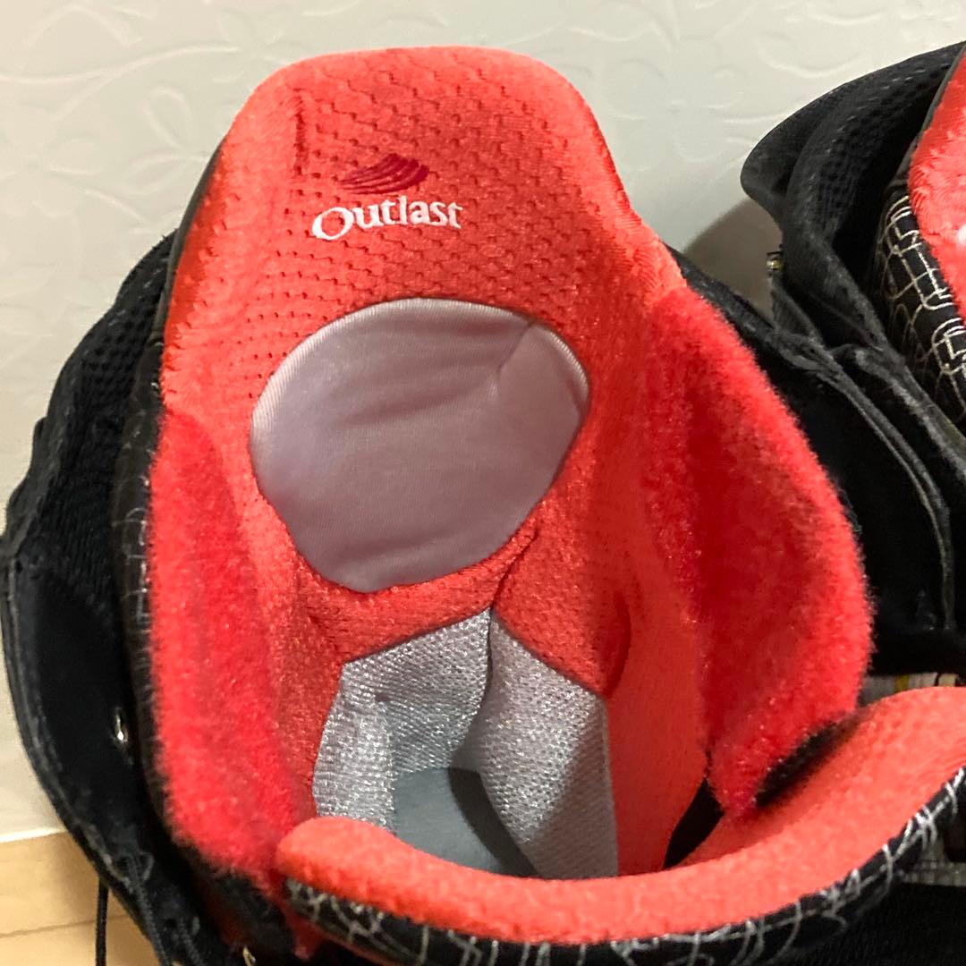 人気✨Burton ION スノーボードブーツ 27.0cm ブラック レッド