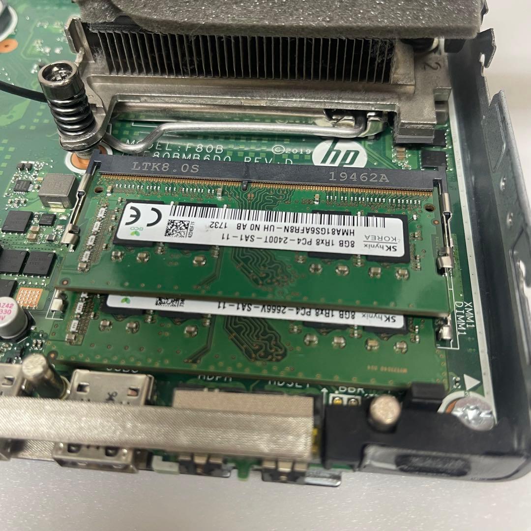 ミニPC #523 HP ProDesk 400 G5 i5-9500T 16GB 256