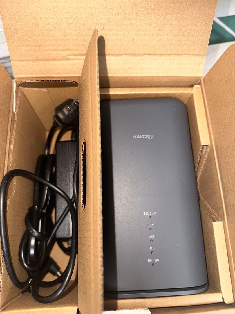 【使用したのはひと月だけ！】docomo HR02 ルーター