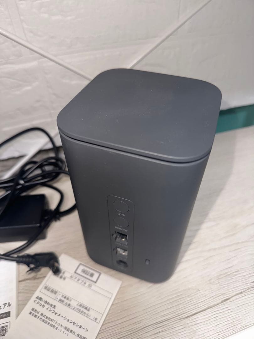 【使用したのはひと月だけ！】docomo HR02 ルーター