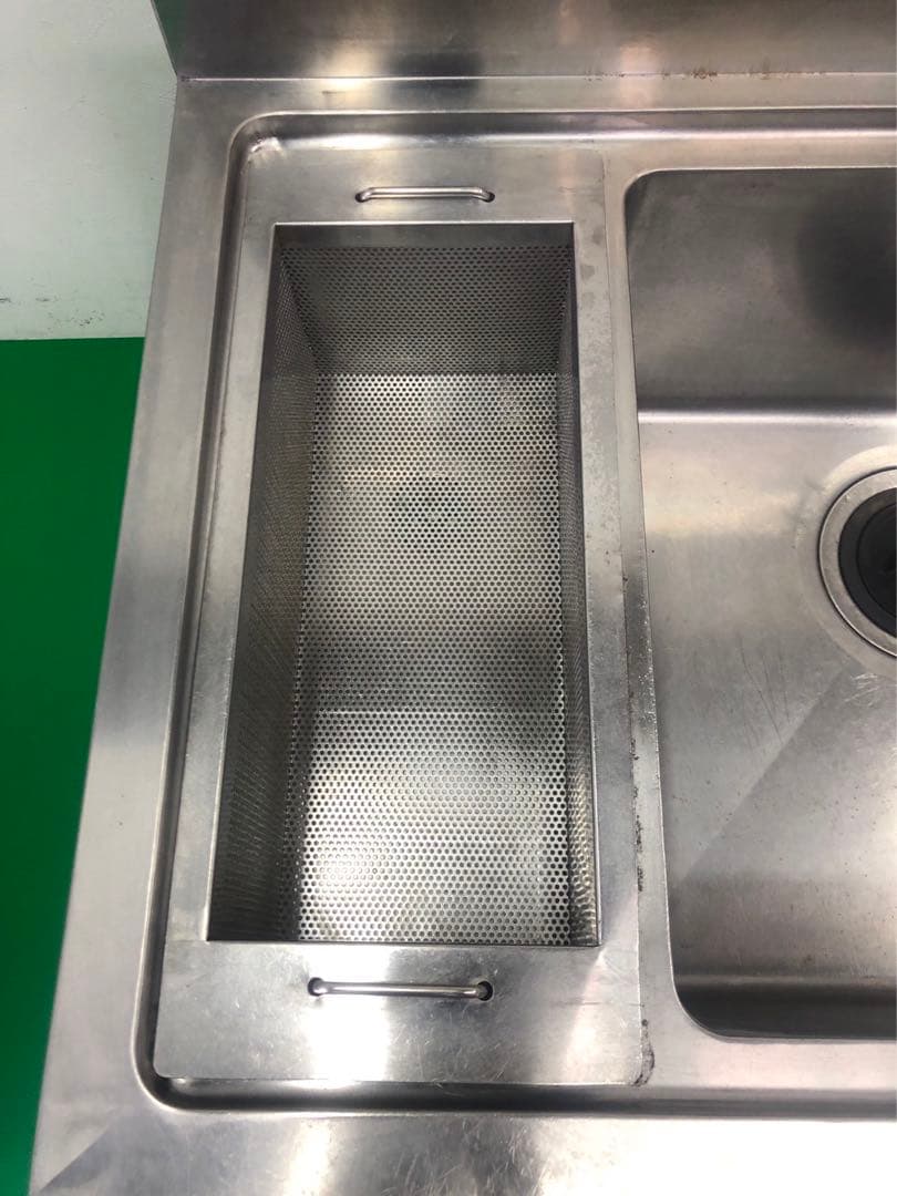 ☆地域限定送料無料☆工場整備品☆ソイルドシンク　幅1530 ステンレス　業務用