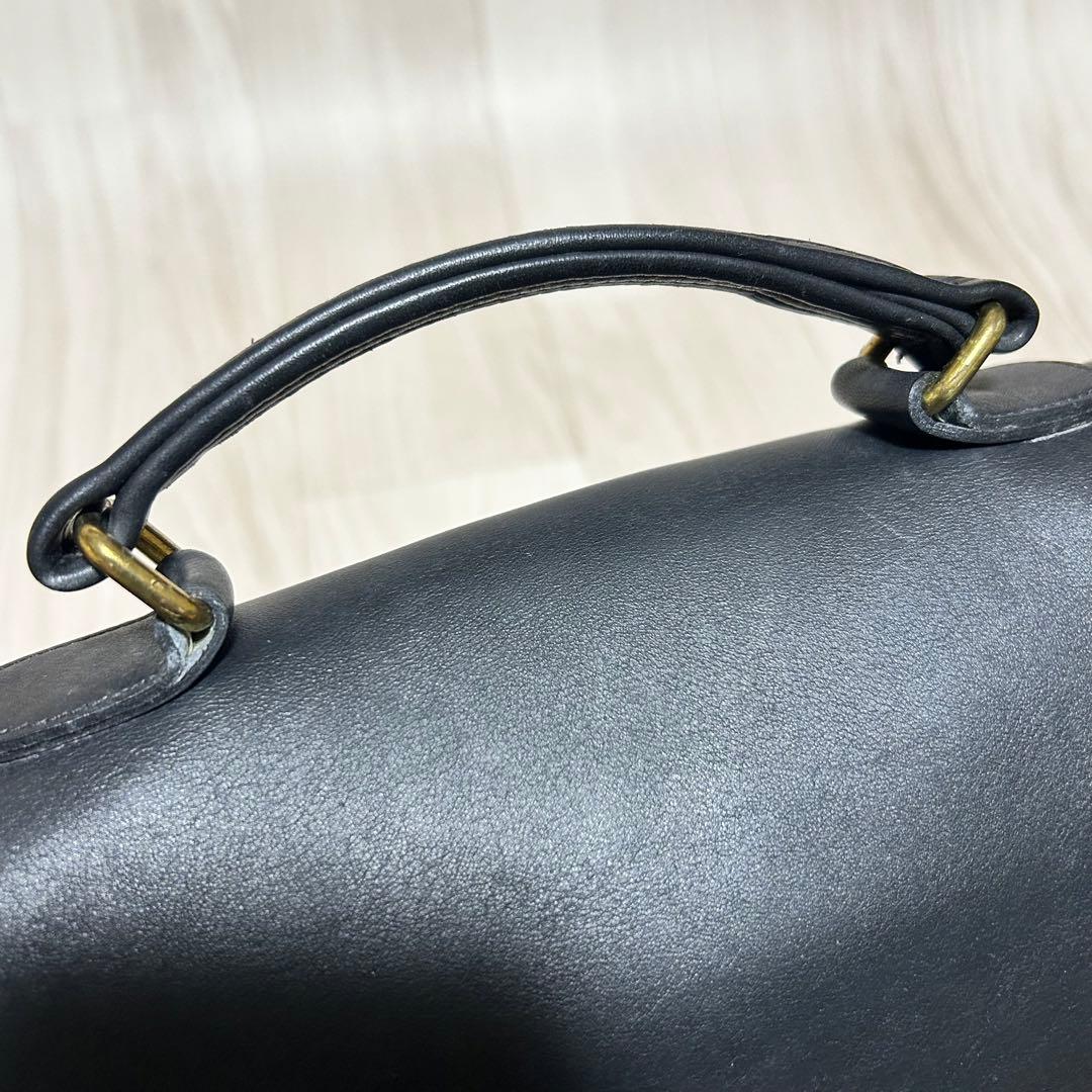 オールドコーチ COACH 5130 ターンロック ブラック レザー