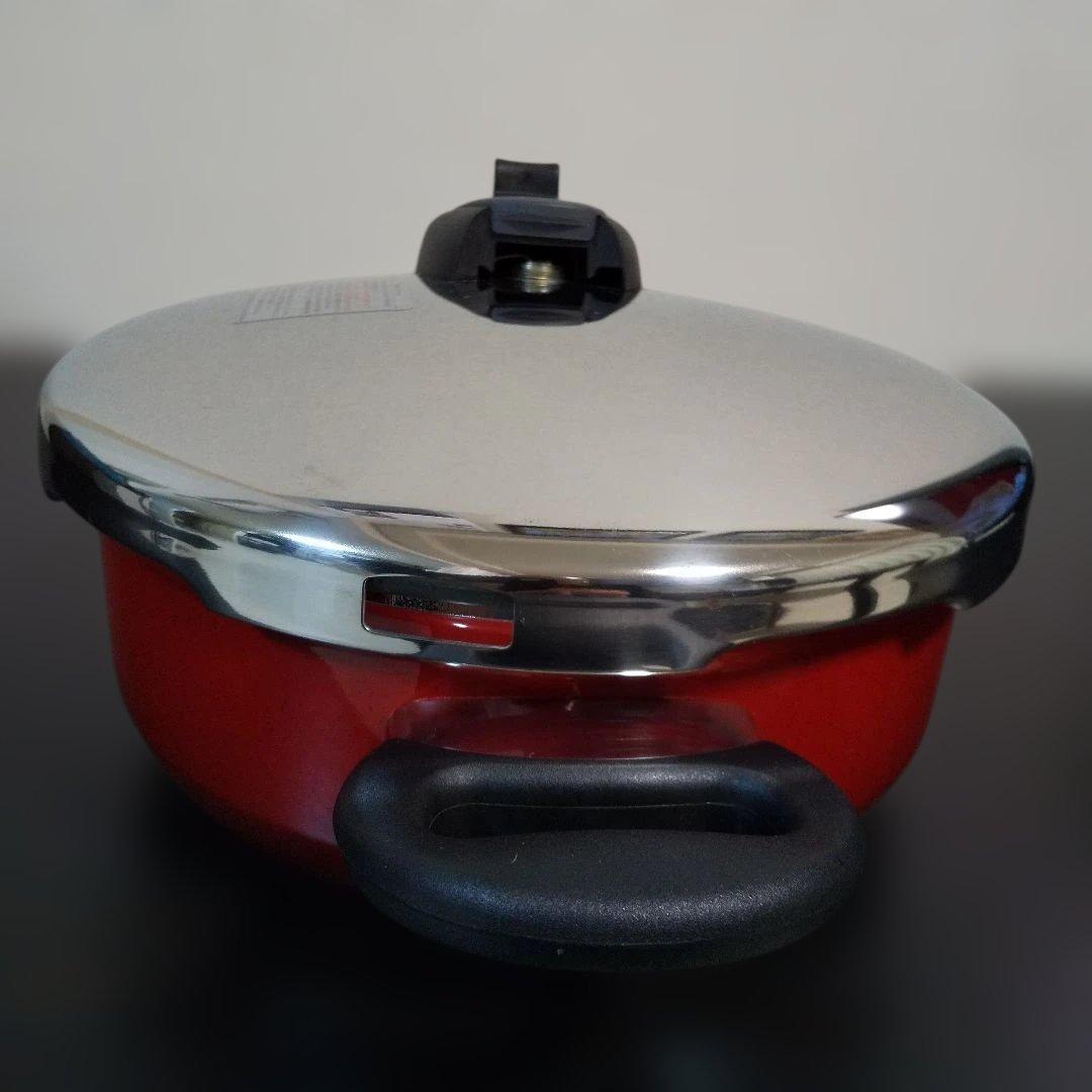 シリット シコマチック シラルガン Tプラス 圧力鍋 3L 蒸し器付き