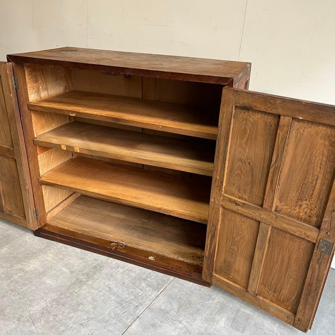 g*e様 アンティーク チェスト 棚 棚板取り外し可能 レトロ