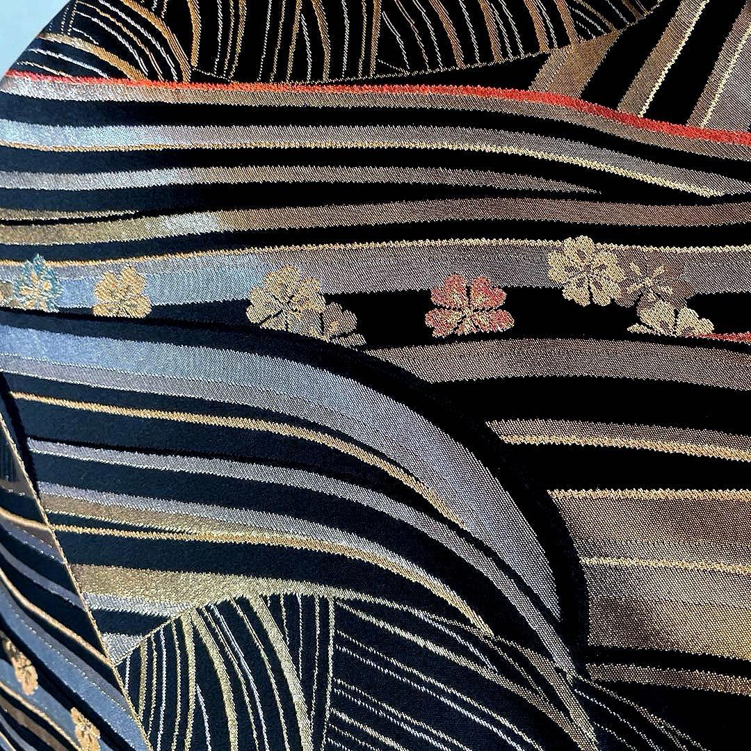 振袖フルセット　高身長　紋意匠に絞り　手描き友禅　成人式振袖　振袖