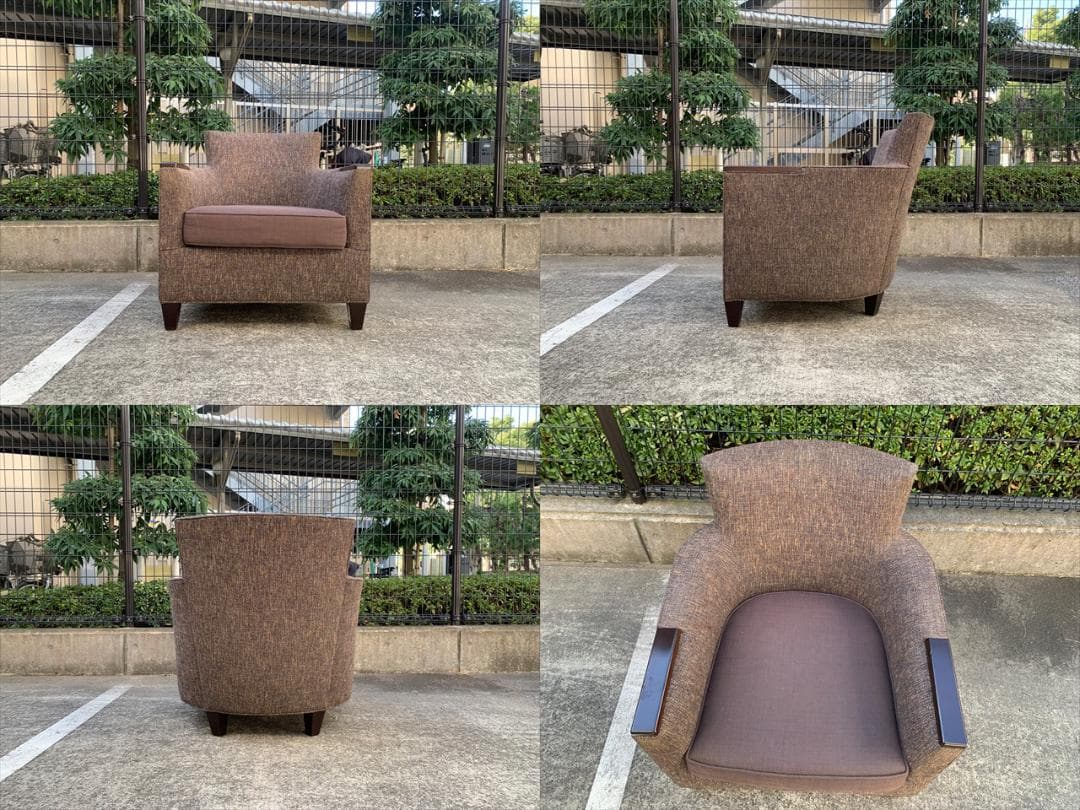 カッシーナイクスシー｜チェアマン｜1シーターソファ｜フィリップユーレルデザイン｜