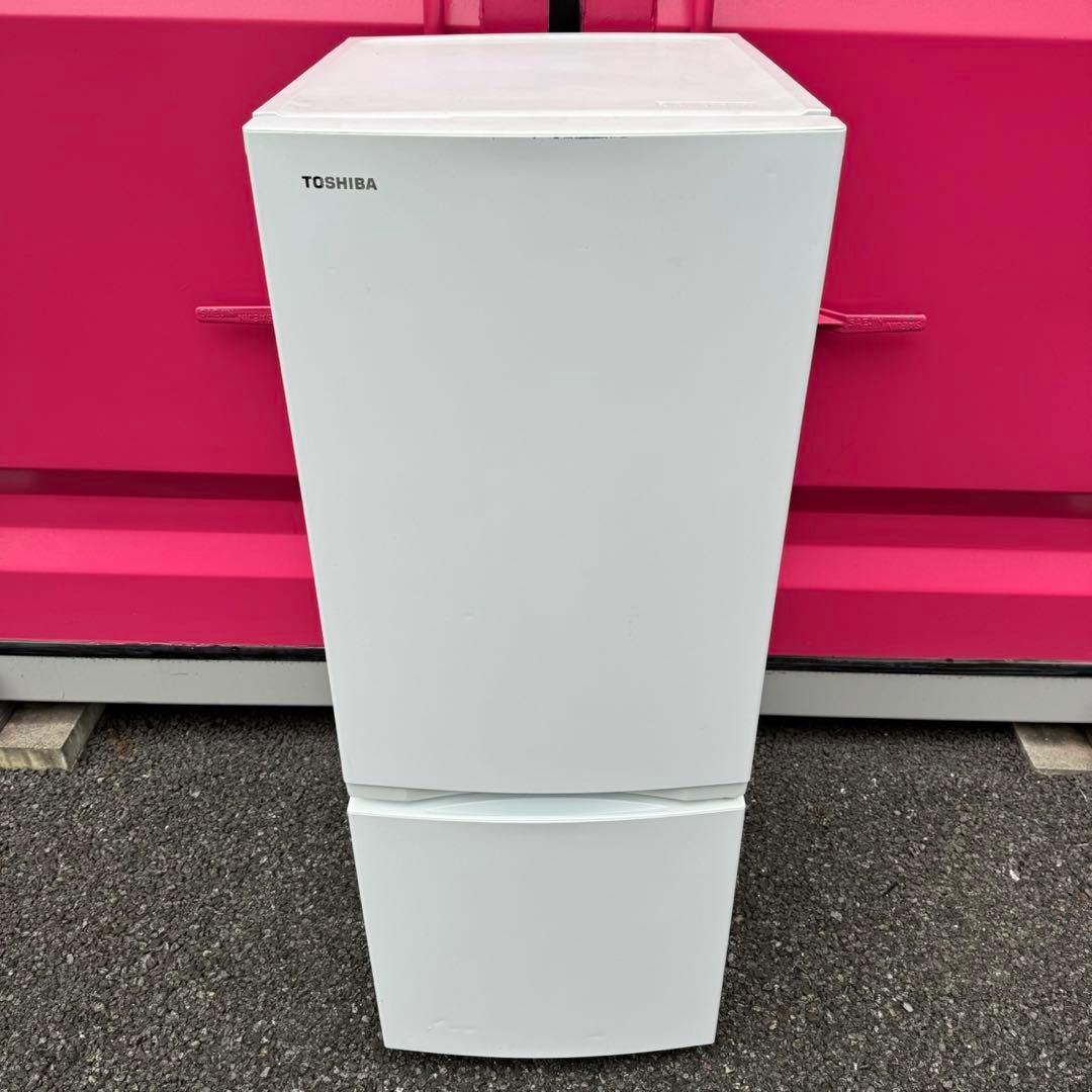 537★2023年製★東芝　冷蔵庫　ホワイト　自動霜取り