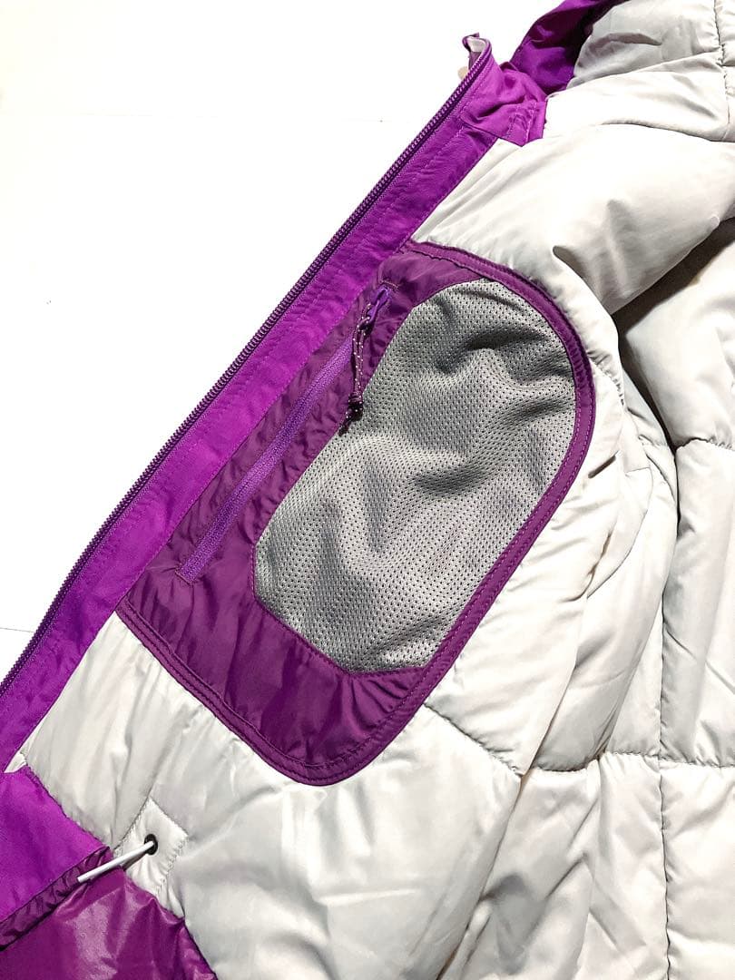 【未使用品】mont-bell パウダーライトパーカ　レディースＬ　パープル