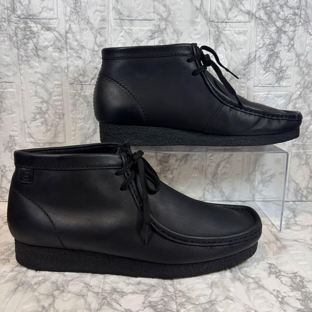 【美品】 clarks クラークス ワラビー レザー チャッカブーツ 28㎝