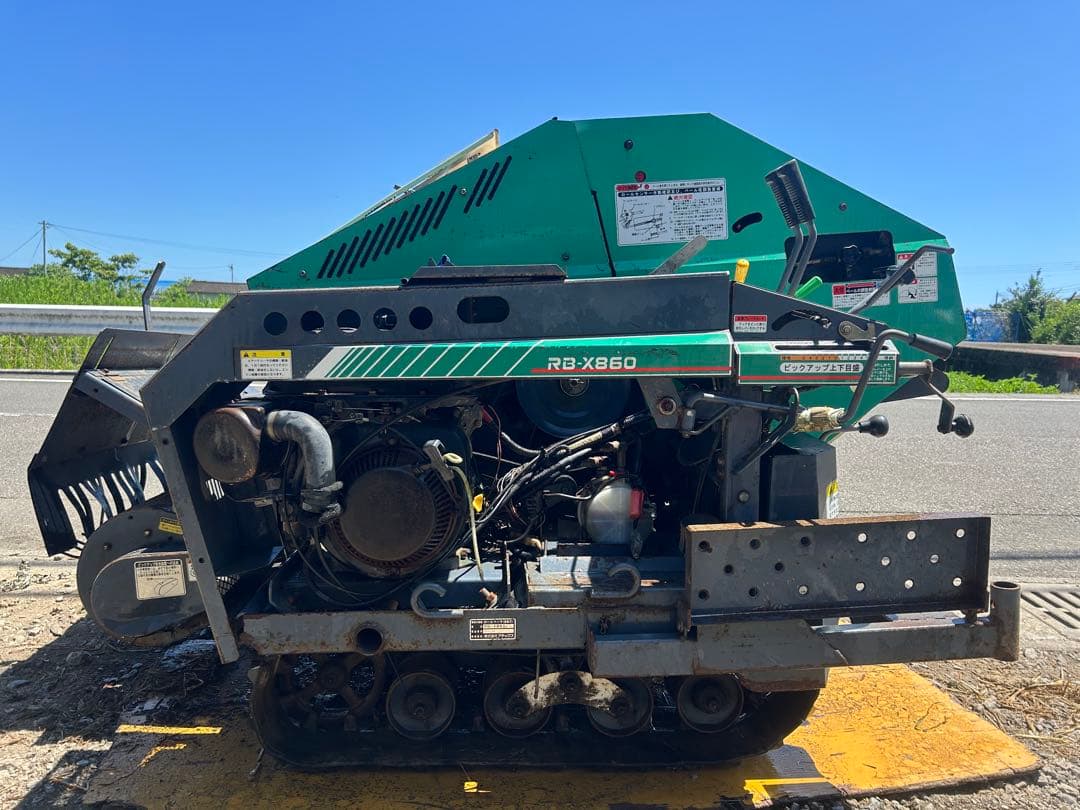 宮崎　アテックス　ロールベーラ 集草機 RB-X860 ロールベーラー 動画あり