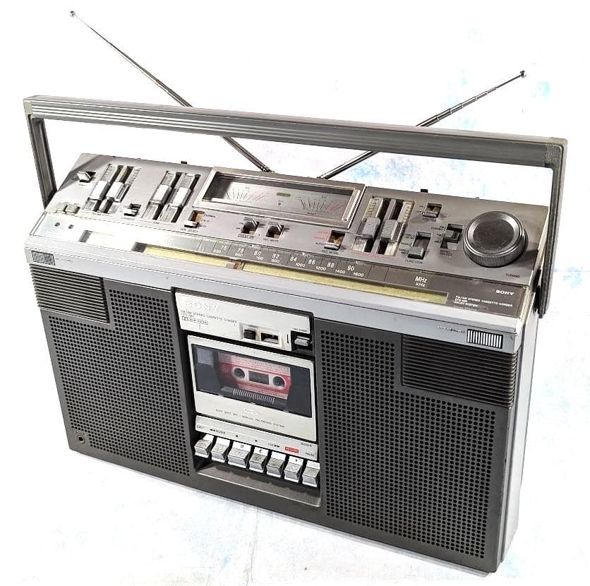 ソニー大型ラジカセ【SONY CFS-686】整備済み♪完動品！