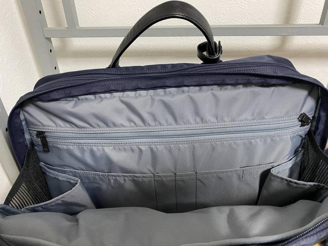 新品同様 PORTER TIME タイム 3WAY ブリーフケース 2層式