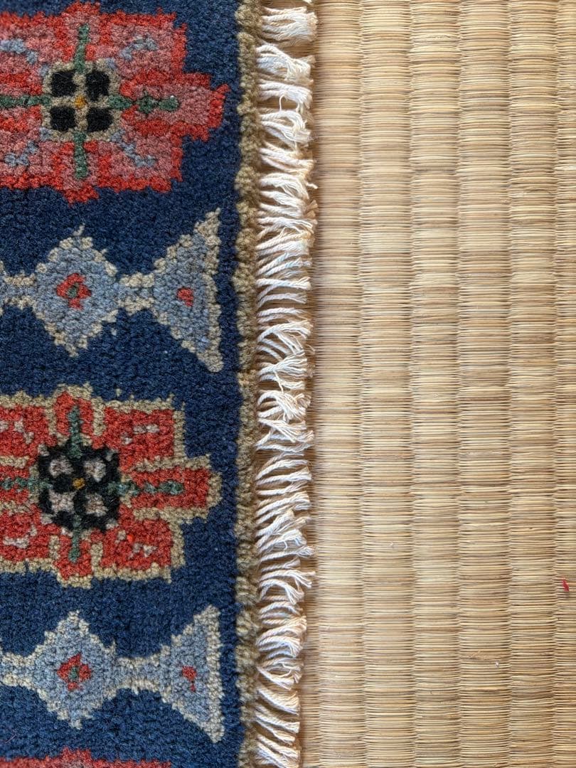 トライバルラグ 手織り 絨毯 カーペット ヴィンテージ ラグ ペルシャ絨毯