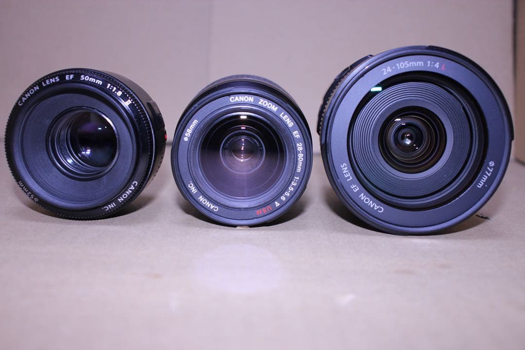 Canon EOS 5D mark III標準&望遠&単焦点レンズセット