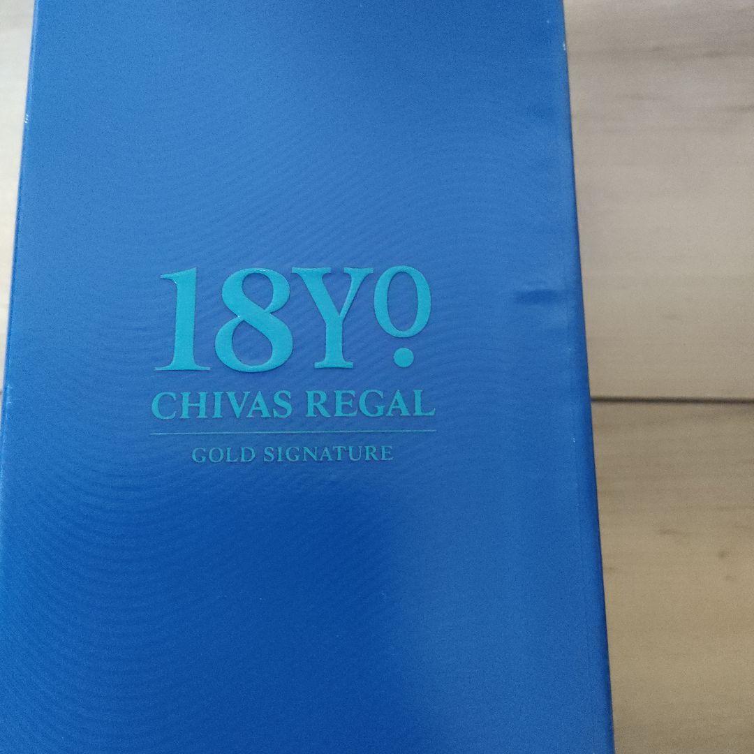 ウイスキー SHIVAS REGAL18 GOLDSIGNATURE