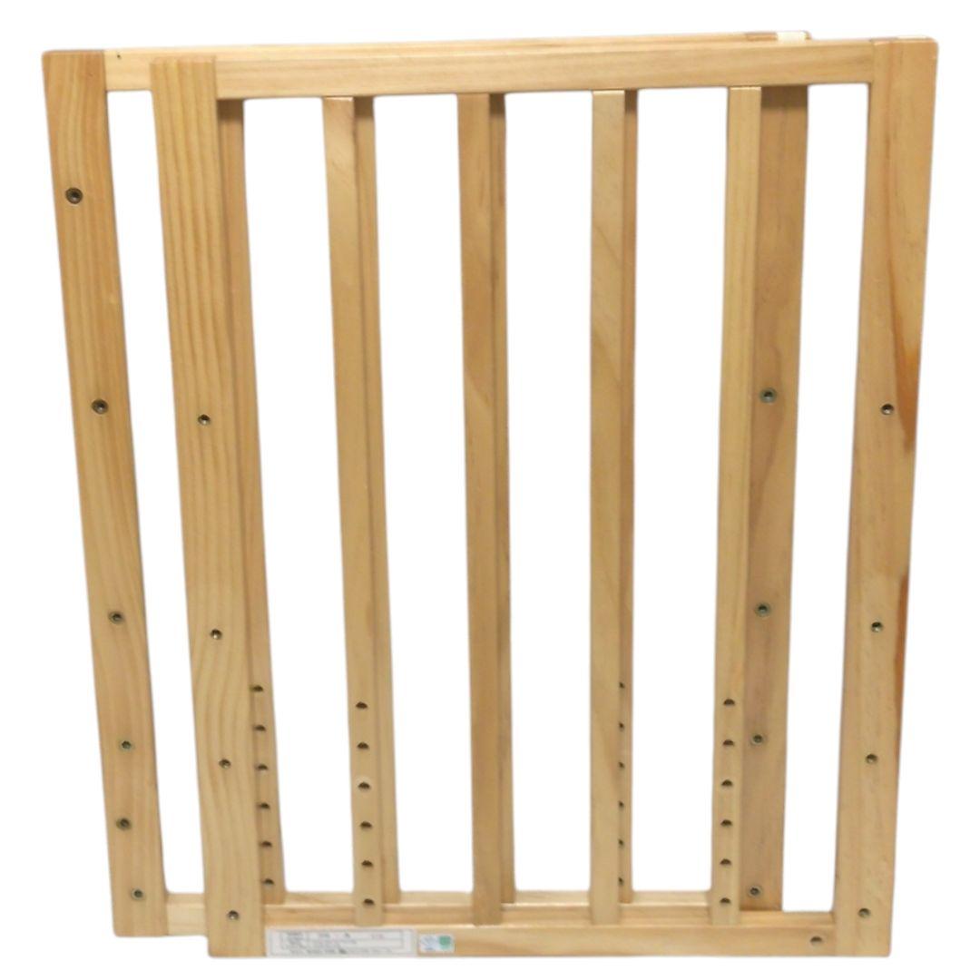 大和屋 そいねーる3 ベビーベッド 木製 ナチュラル 高さ調整可 説明書付き