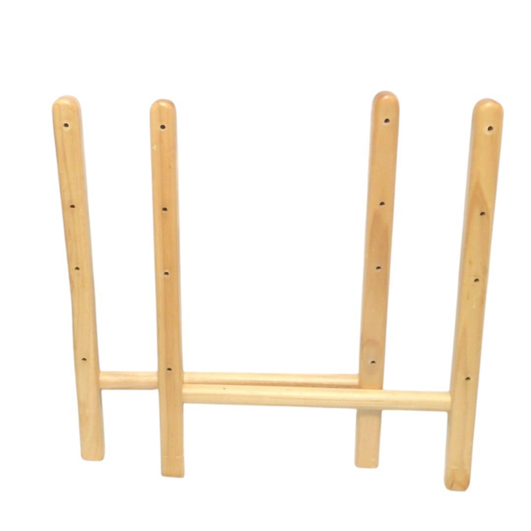 大和屋 そいねーる3 ベビーベッド 木製 ナチュラル 高さ調整可 説明書付き