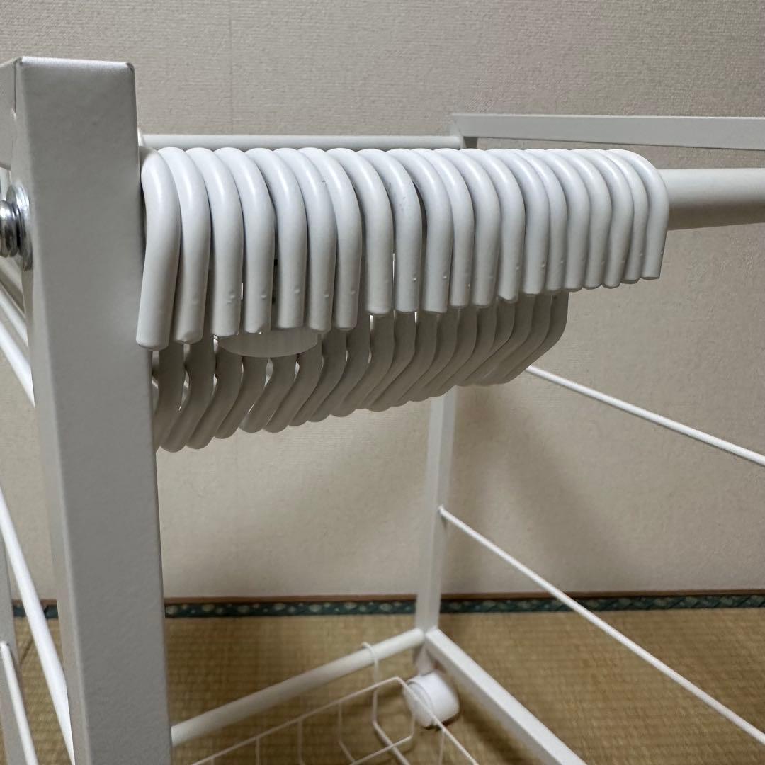 伸縮式スラックスハンガー 20本掛け