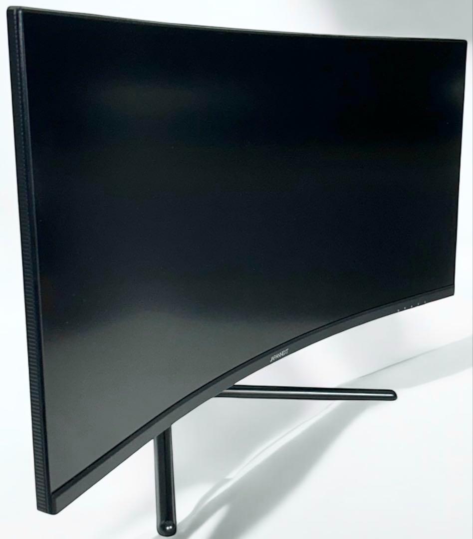 [極美品] JAPANNEXT 34インチ 大画面湾曲ゲーミングモニター