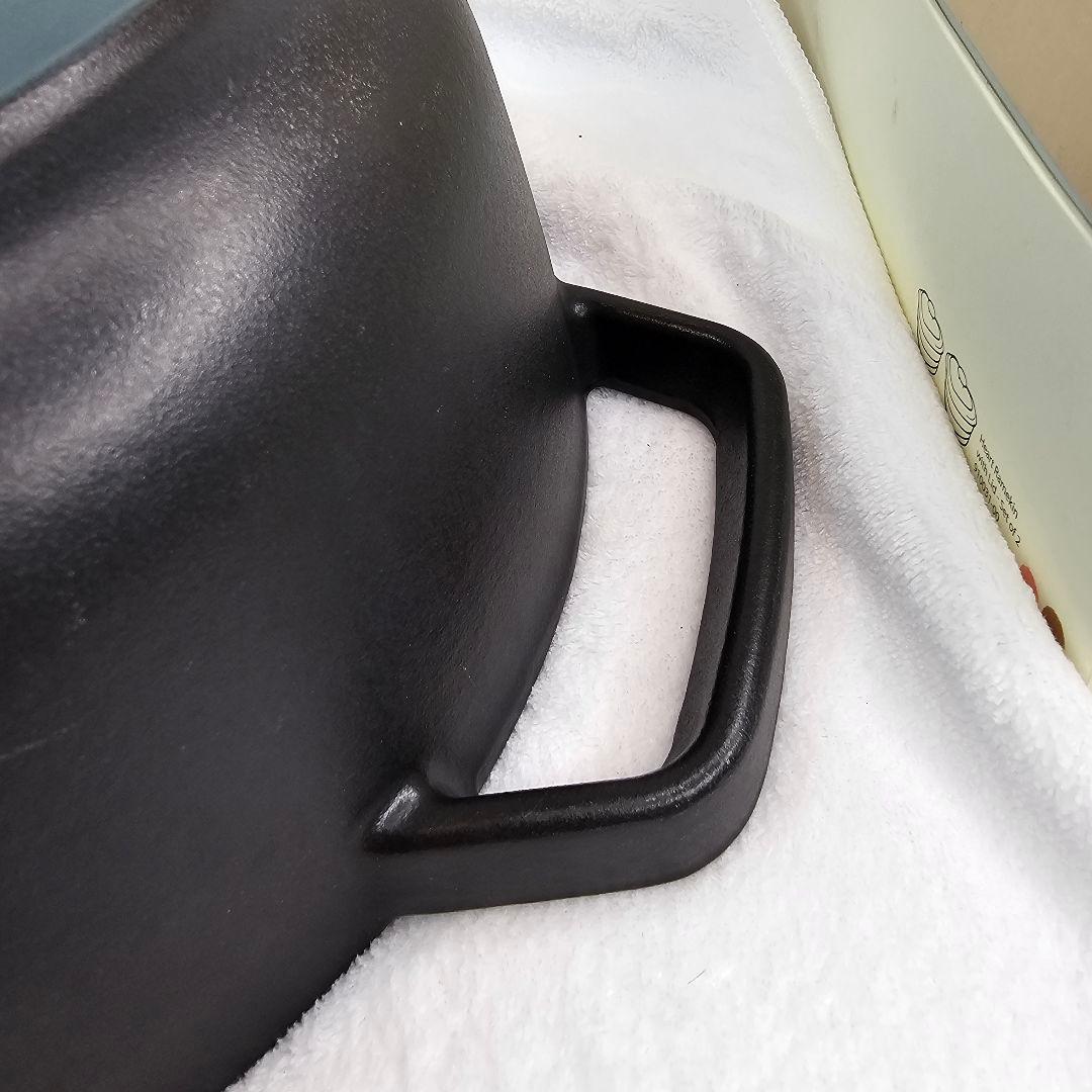 廃盤 Staub ストウブ シャロー ココット26cm ブラック