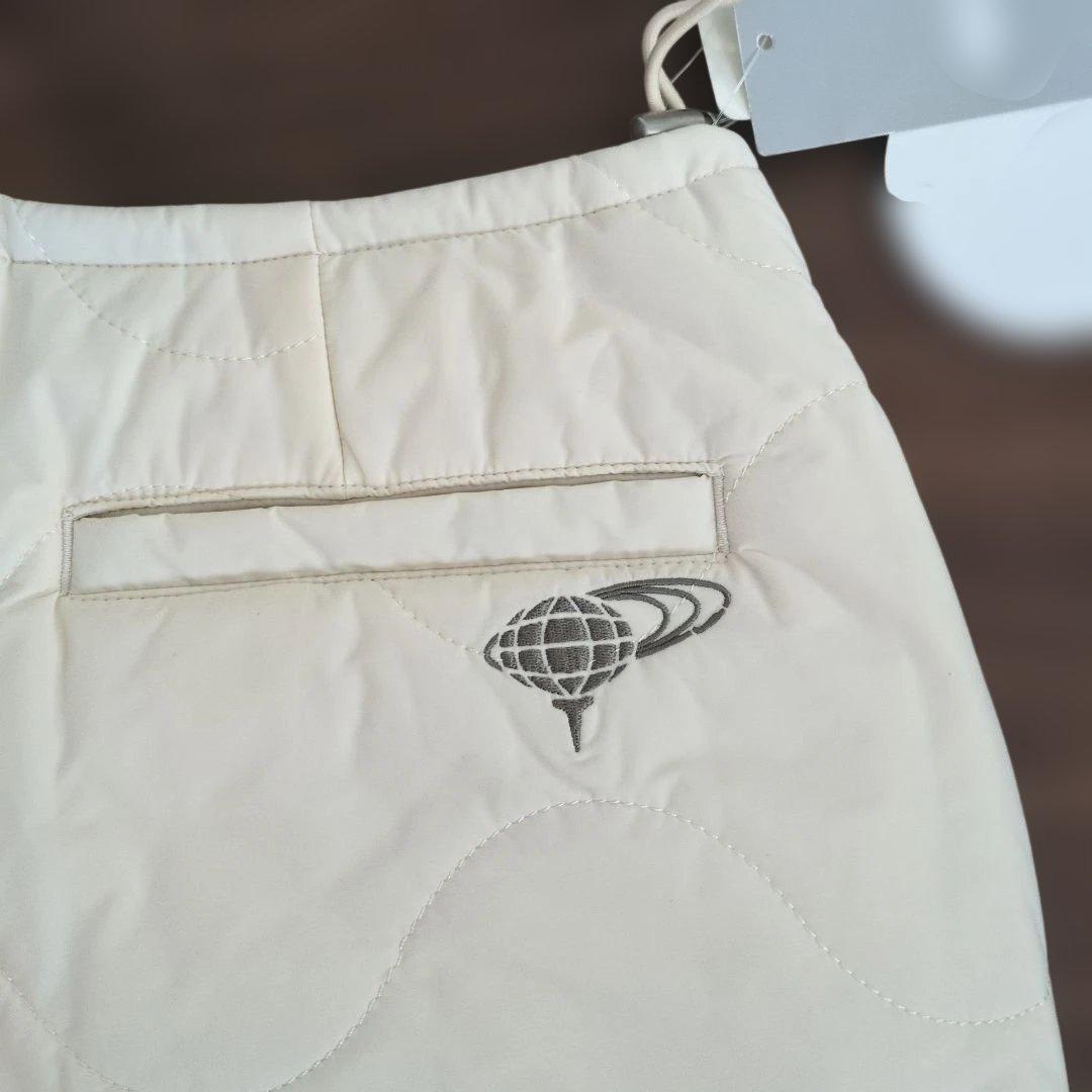 【新品】ビームスゴルフ BEAMS GOLF 冬 防風 ストレッチスカート L