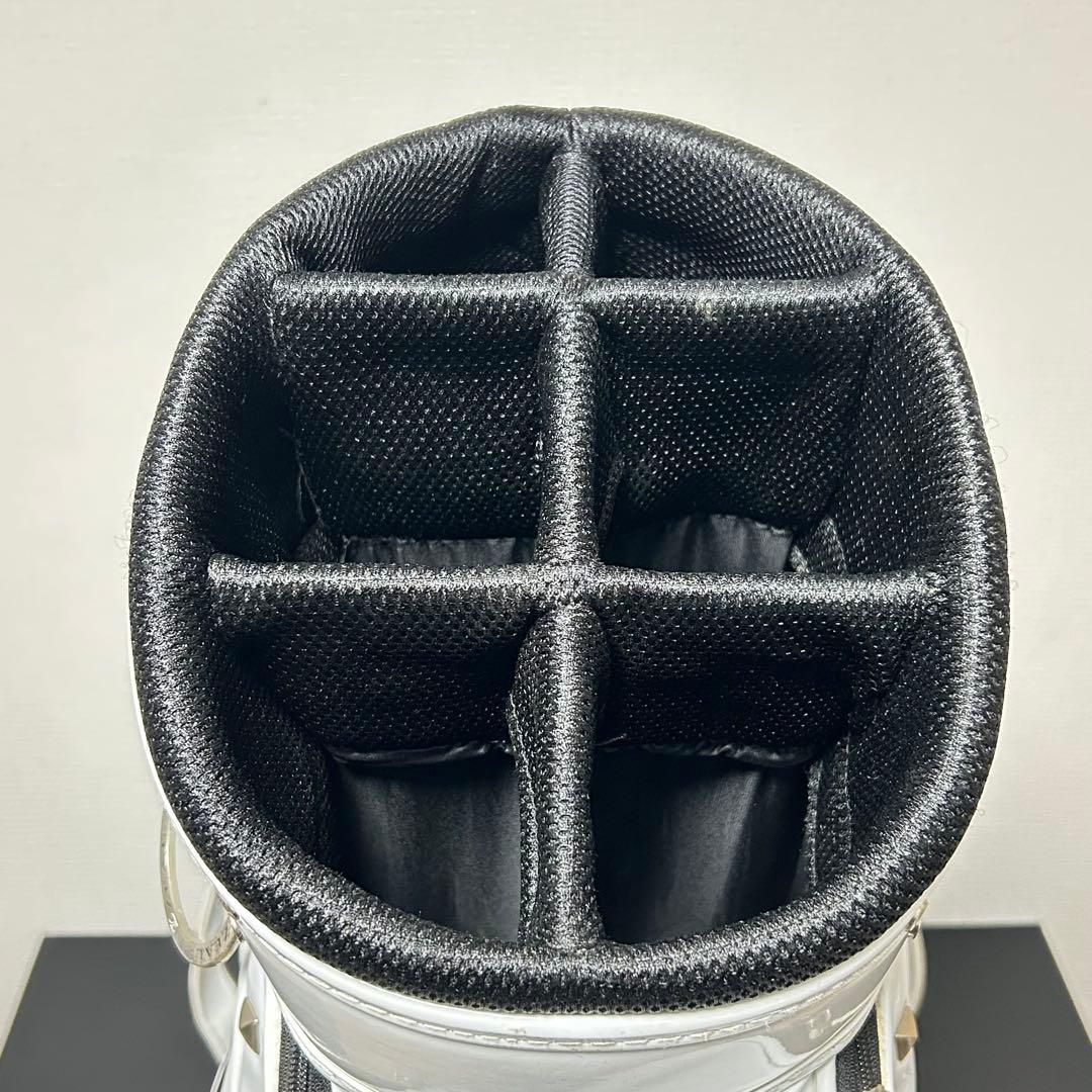 ZEAL 限定 スカルデザイン キャディバッグ 9.0型 3点式 ド派手