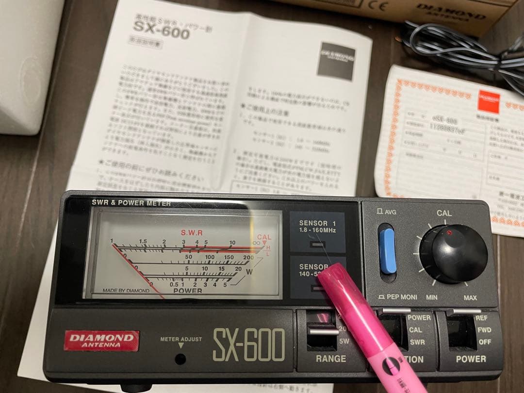 SX-600(SX600) 第一電波工業 1.8〜525MHz SWR計