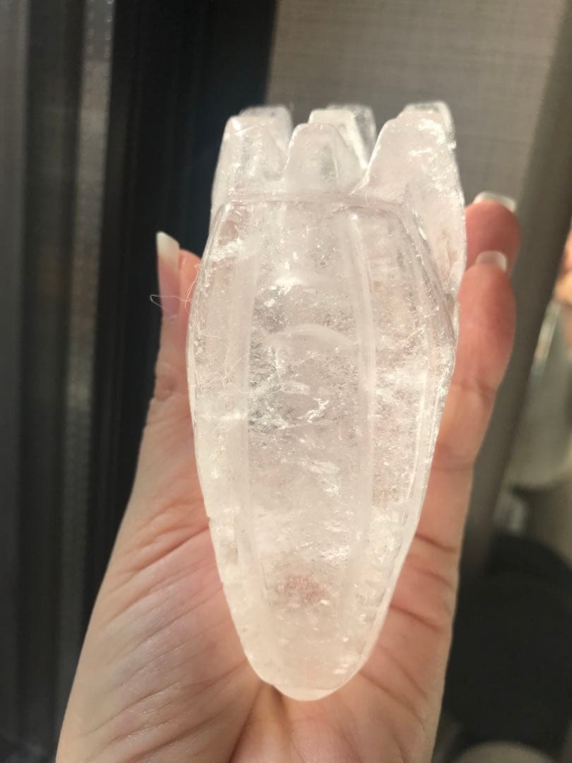 ☘️クリアクォーツ 龍の頭の形　パワーストーン 天然石