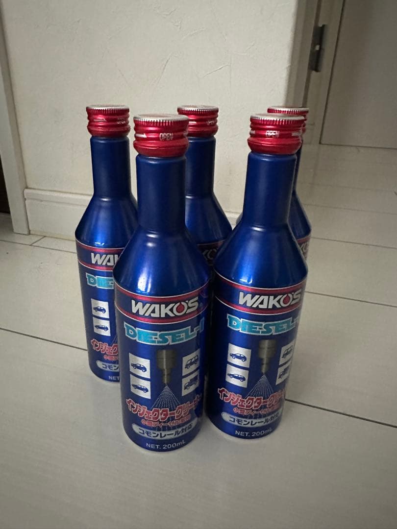 WAKO'S DIESEL-1インジェクタークリーナー 200ml 5本セット