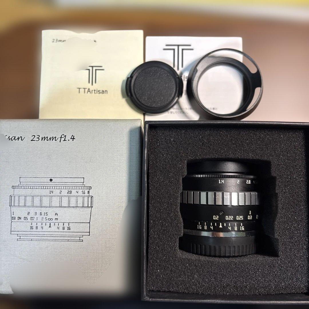 ttartisan 23mm f1.4 カメラレンズ　Xマウント用