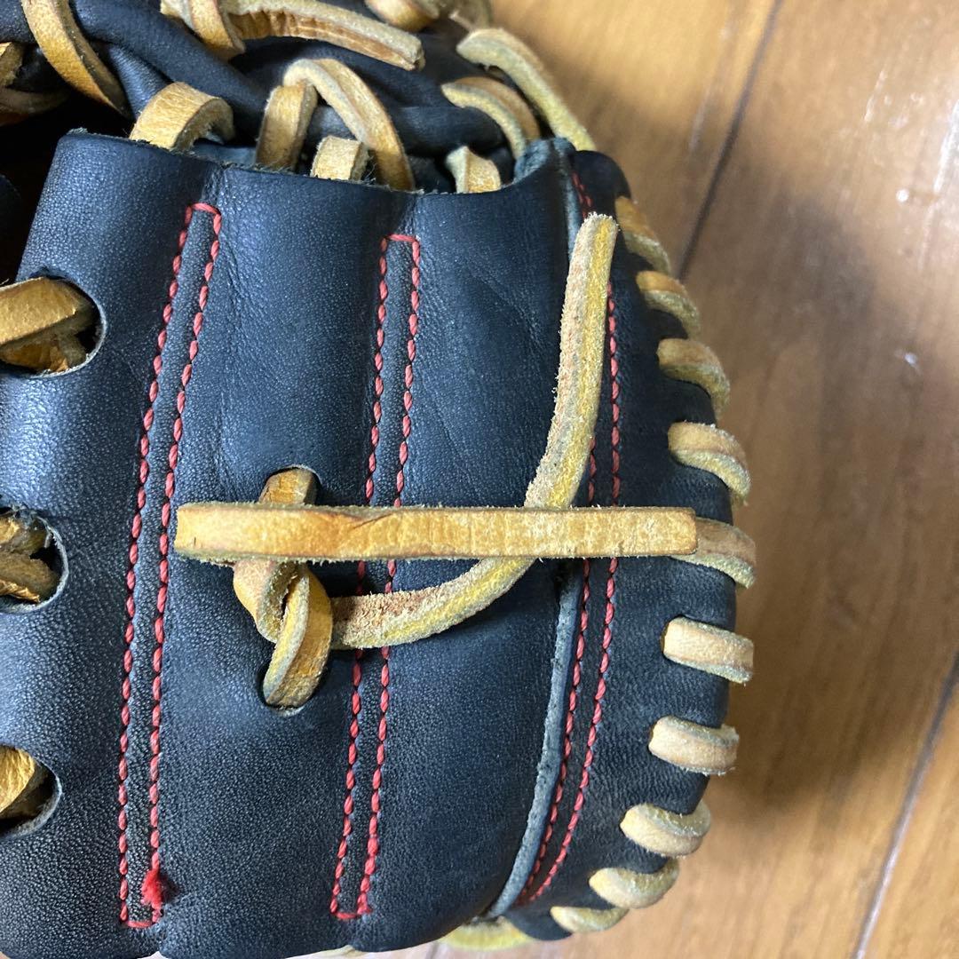 キャッチャーミット⭐︎ハタケヤマ⭐︎少年軟式用⭐︎袋付き