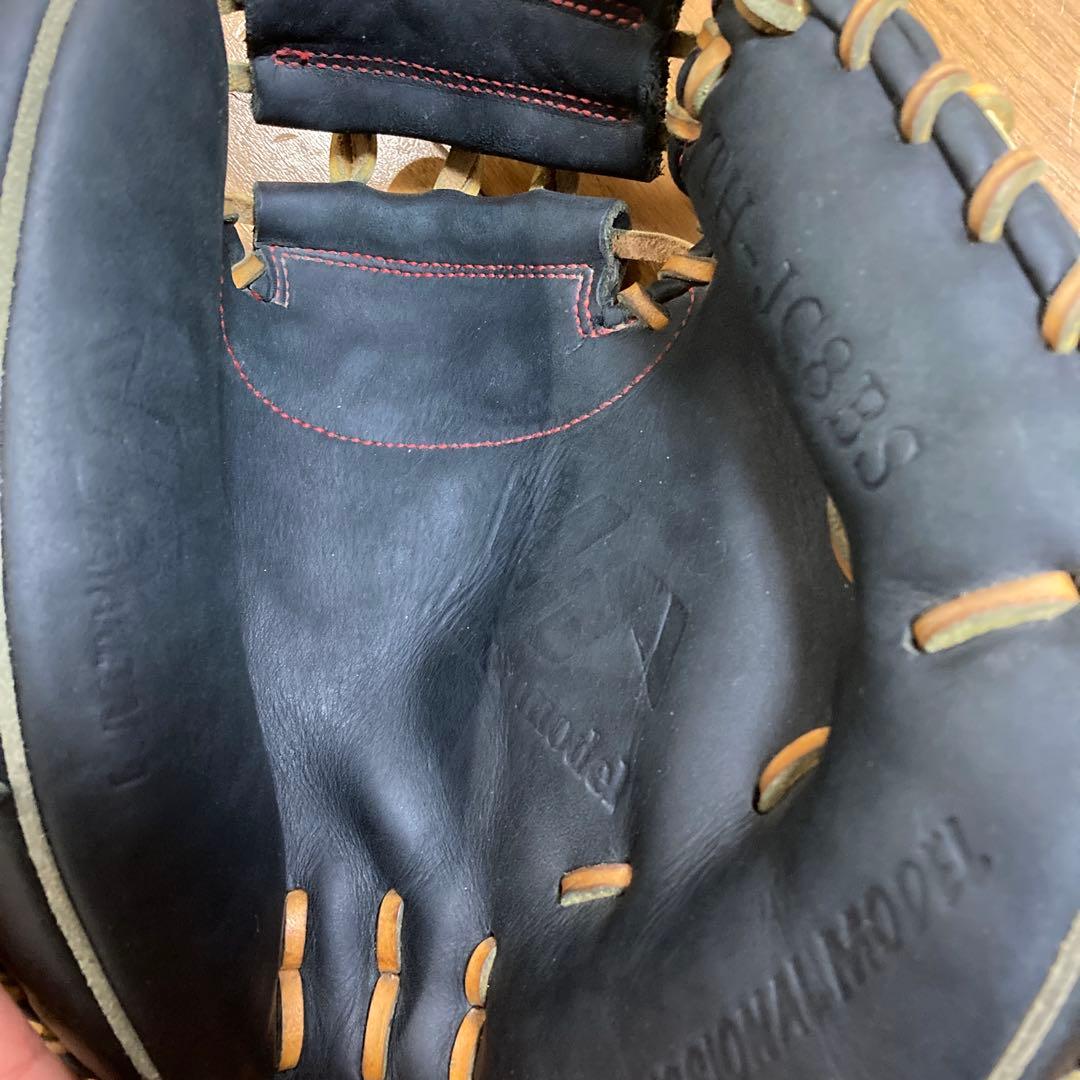 キャッチャーミット⭐︎ハタケヤマ⭐︎少年軟式用⭐︎袋付き