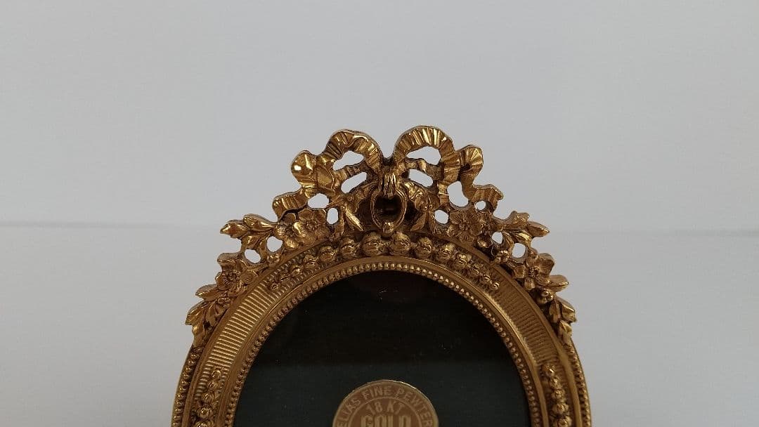 【美品】Elias  リボンフォトフレーム①