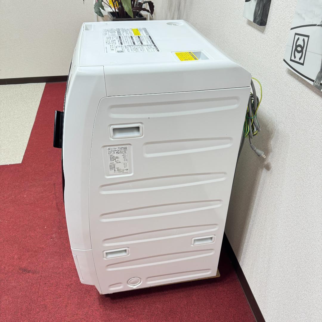 東京23区送料無料　超美品シャープドラム洗濯乾燥機型2021年製　洗浄/除菌済み