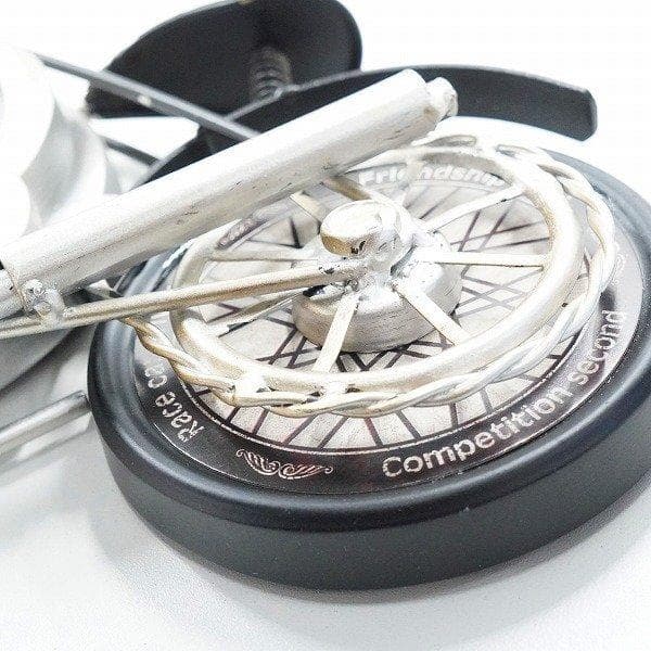 ISHIGURO イシグロ アメリカン バイク クロック 置時計 ブラック