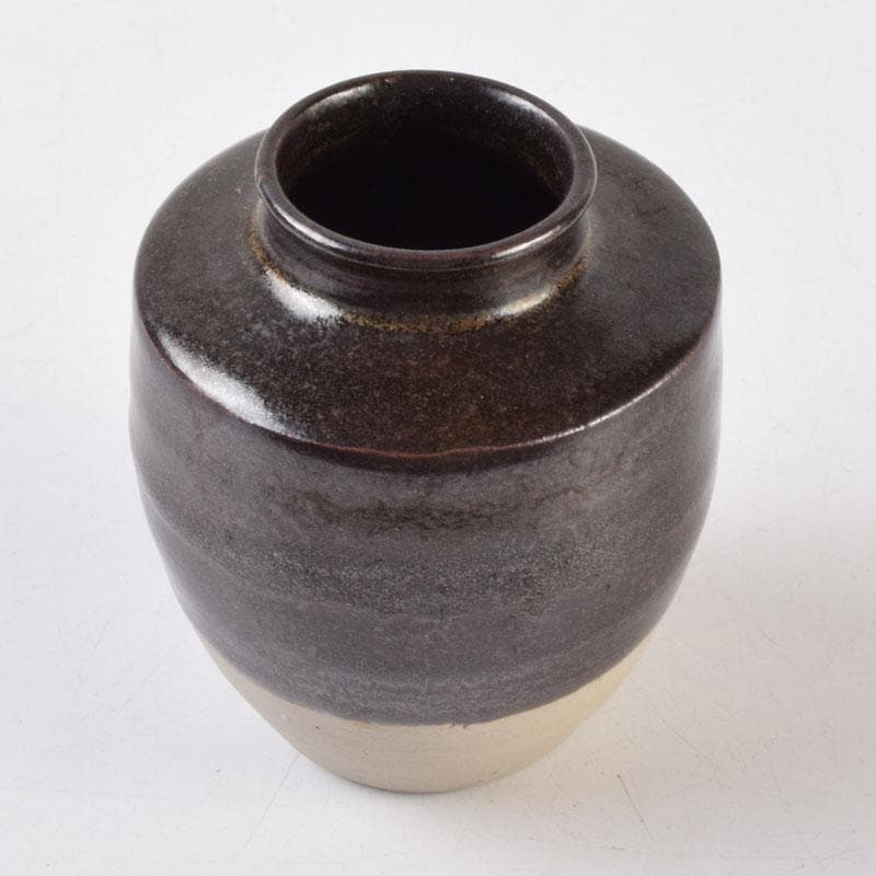 茶道具　古瀬戸　祖母懐茶入　銘清香　仕覆付　松尾流不染斎極め箱　V　8590