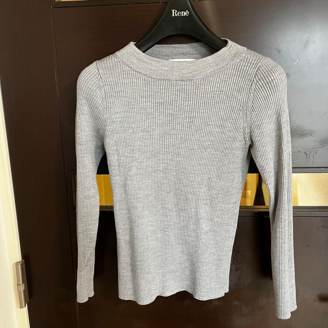 新品☆ ANAYI パール釦リブニット　セットアップ/セオリー、23区、ロペ