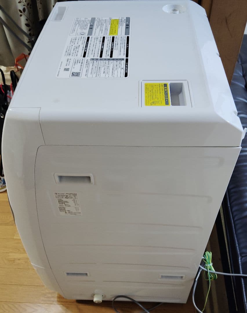 SHARP ドラム式洗濯機 ES-S7J-WL