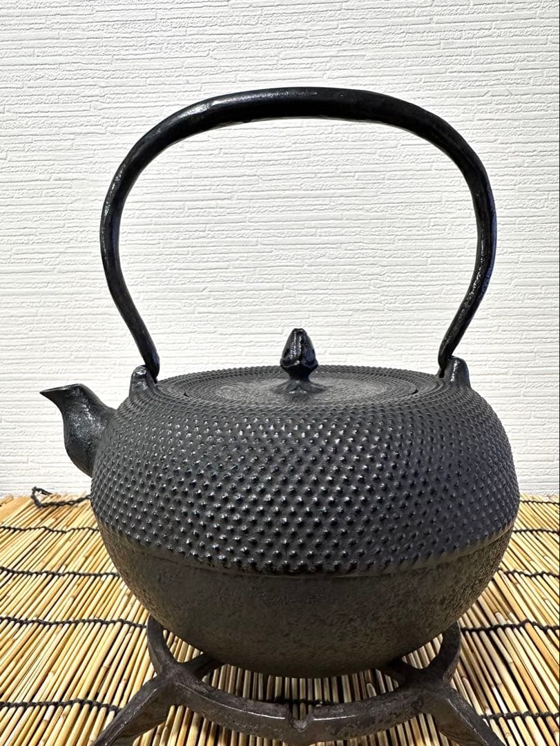 未使用品、供箱等付属品付　南部三厳堂造　１５型アラレ　summer様　売約済み