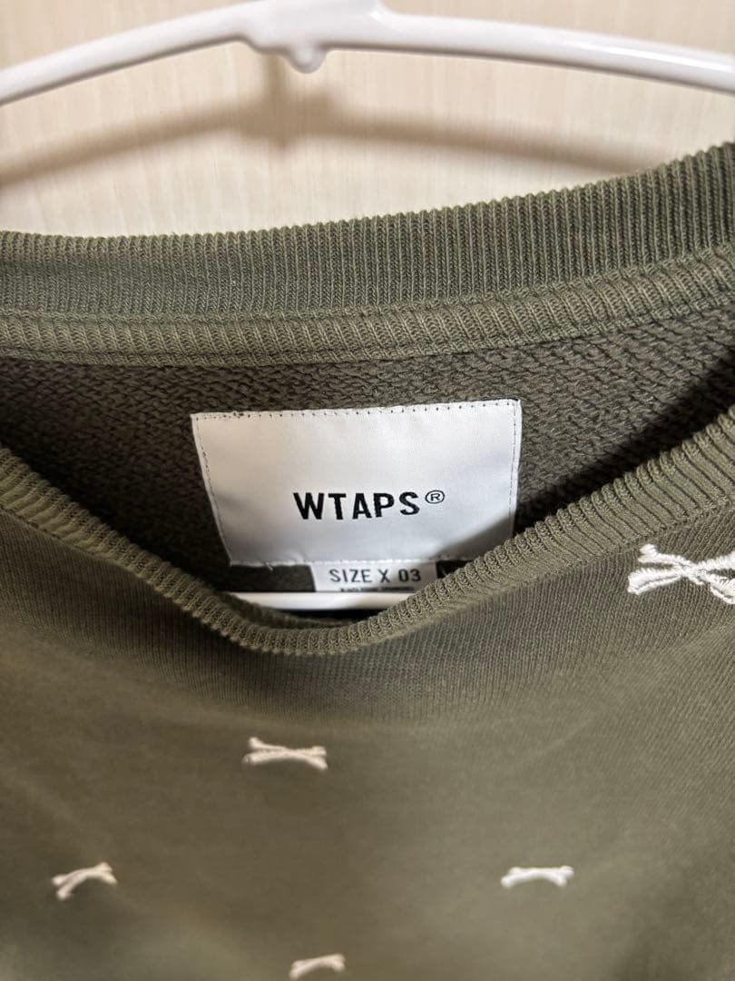 Wtaps cross born sweatshirt Lサイズ 美中古