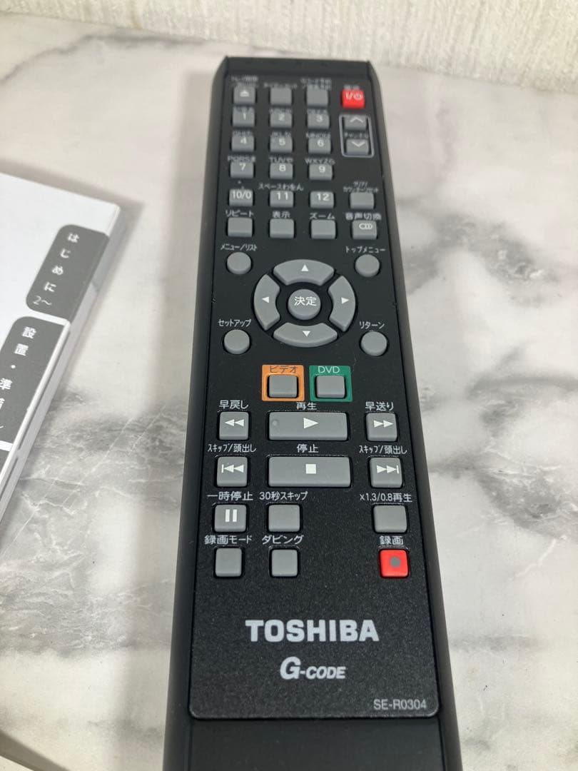 TOSHIBA DVDビデオレコーダー　D-VR7