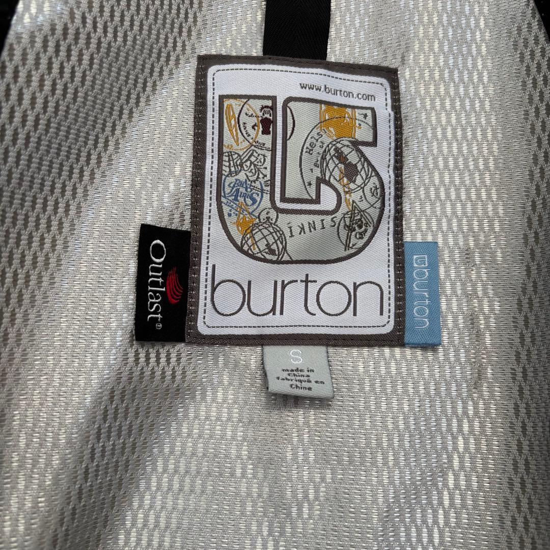 BURTON(バートン) Outlast 止水ジップ シェルジャケット　S 黒