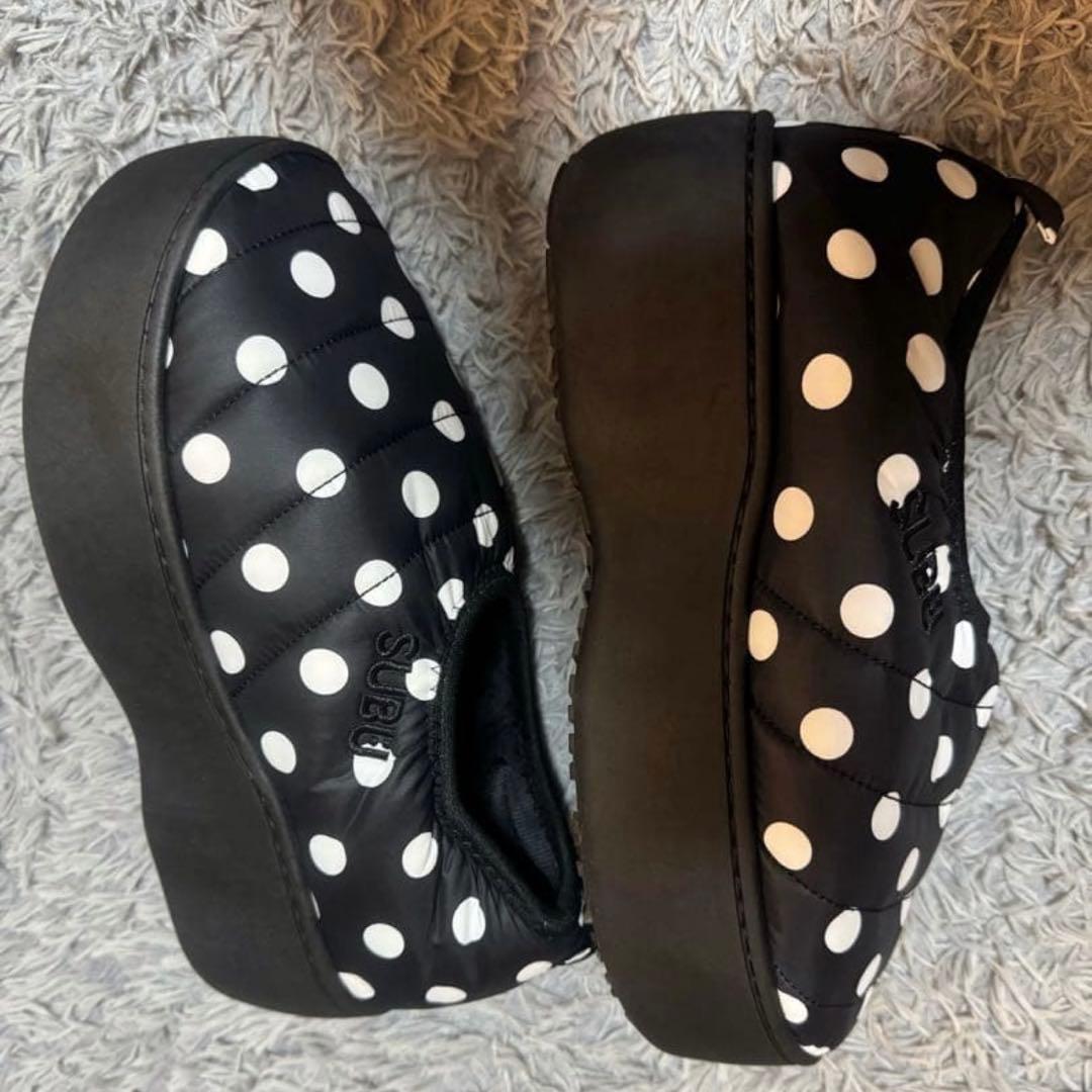 SUBU VAMP PLATFORM 厚底サンダル 1サイズ ドット