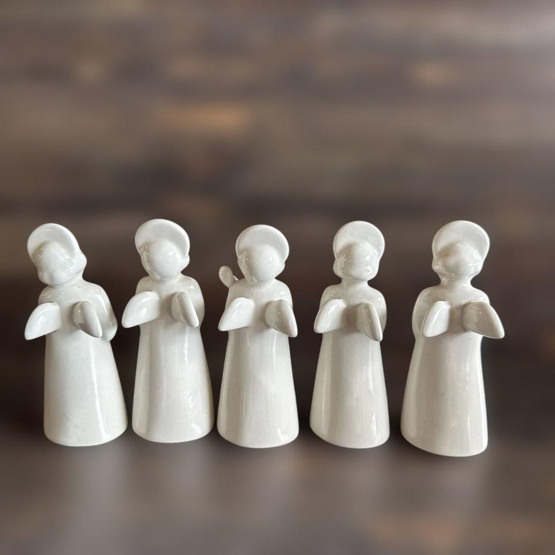 ロイヤルコペンハーゲン 5人の天使のオーケストラ　置物