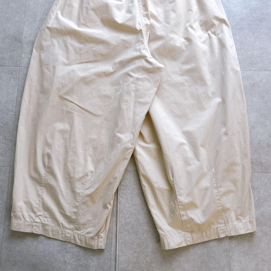 HARVESTY ハーベスティ 別注 クロップドサーカスパンツ アイボリー 2