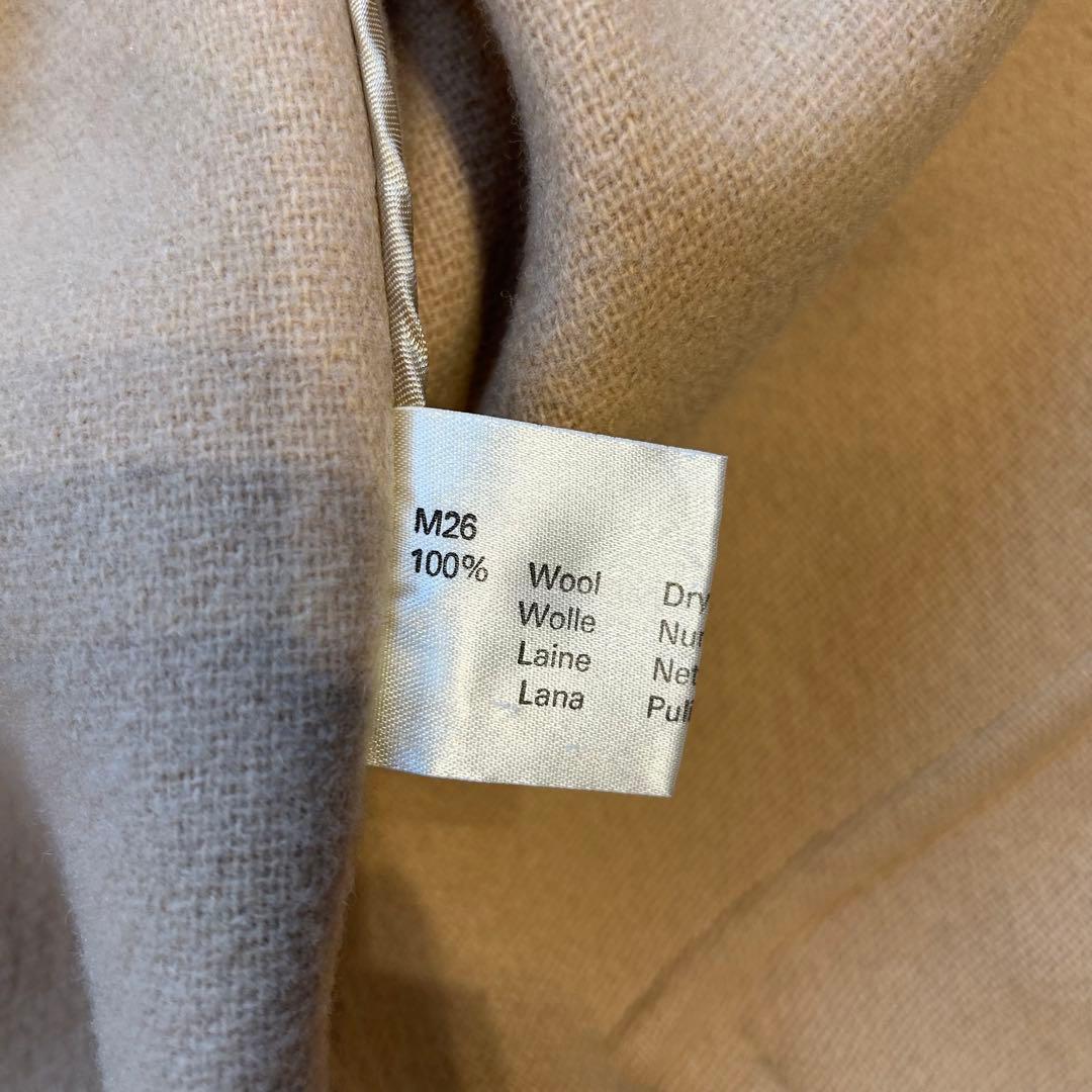 グレンフェル ヘリンボーンダッフルコートムーアブルック38ベージュイングランド製